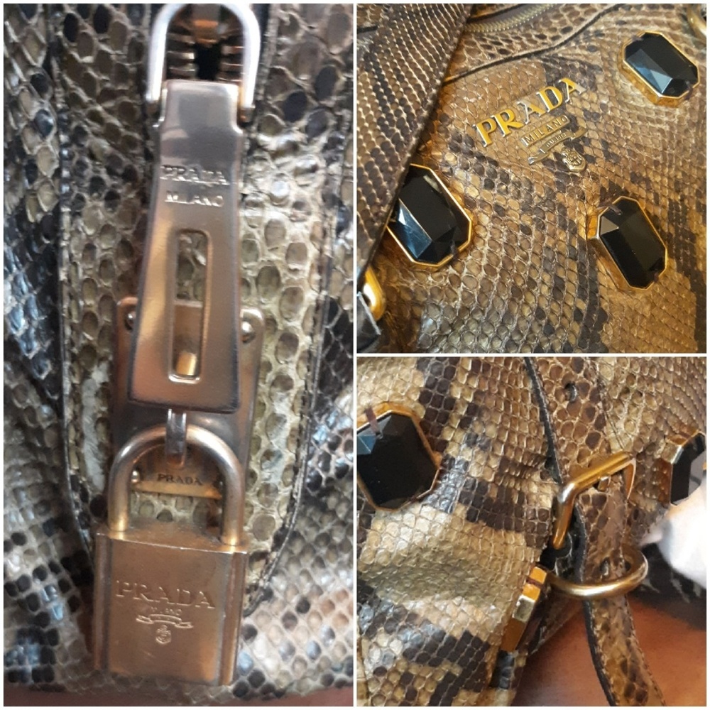 SOLD.🔥PRADA PITONE PIETRE+FLATS - Picture 5 of 9